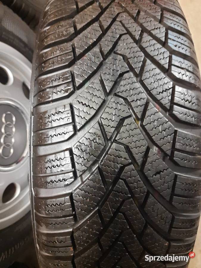 Sprzedam kplkół Audi 195x65x15Continental opony sprzedam