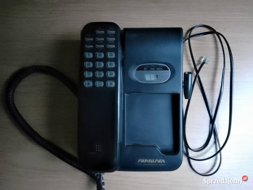 Kolekcjonerski retro telefon Soundesign Memo Pszczyna