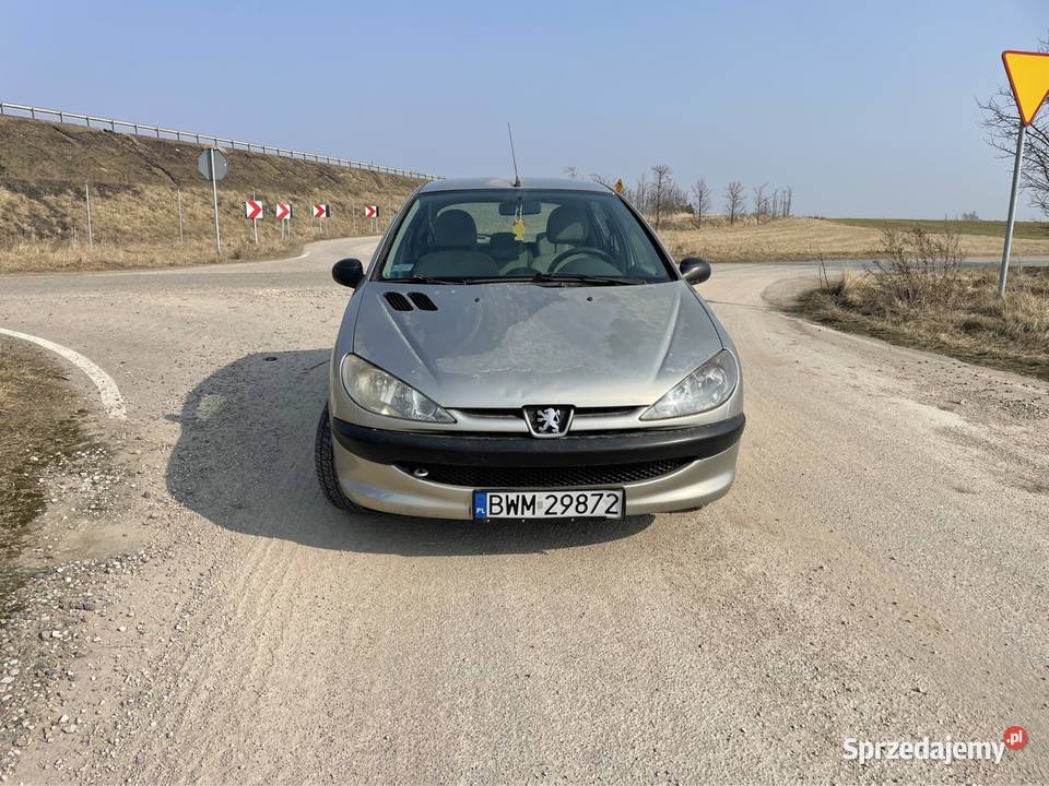 Peugeot 206 11 2003r Benzyna Wspomaganie Długie Rutki-Kossaki