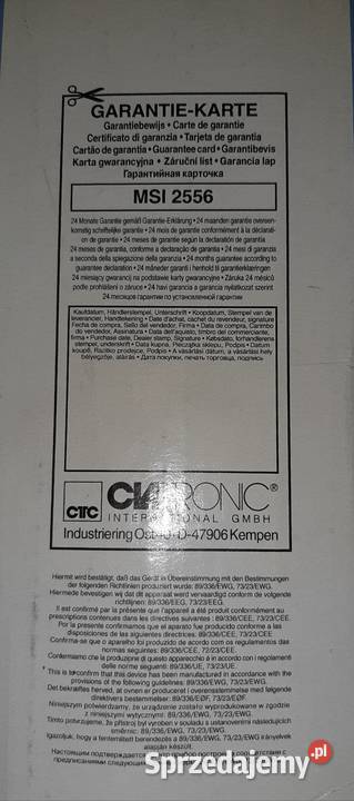 Masażer Clatronik 2556 sprzedam