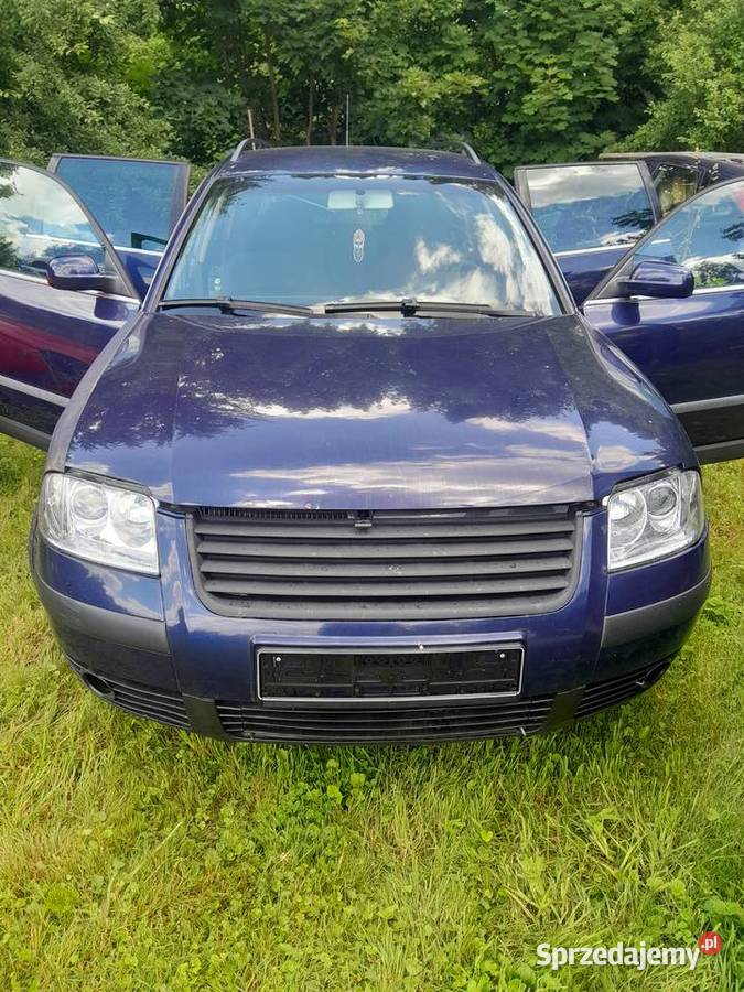 Kompletny przód passat b5 fl maska zderzak lampa Świerzawa