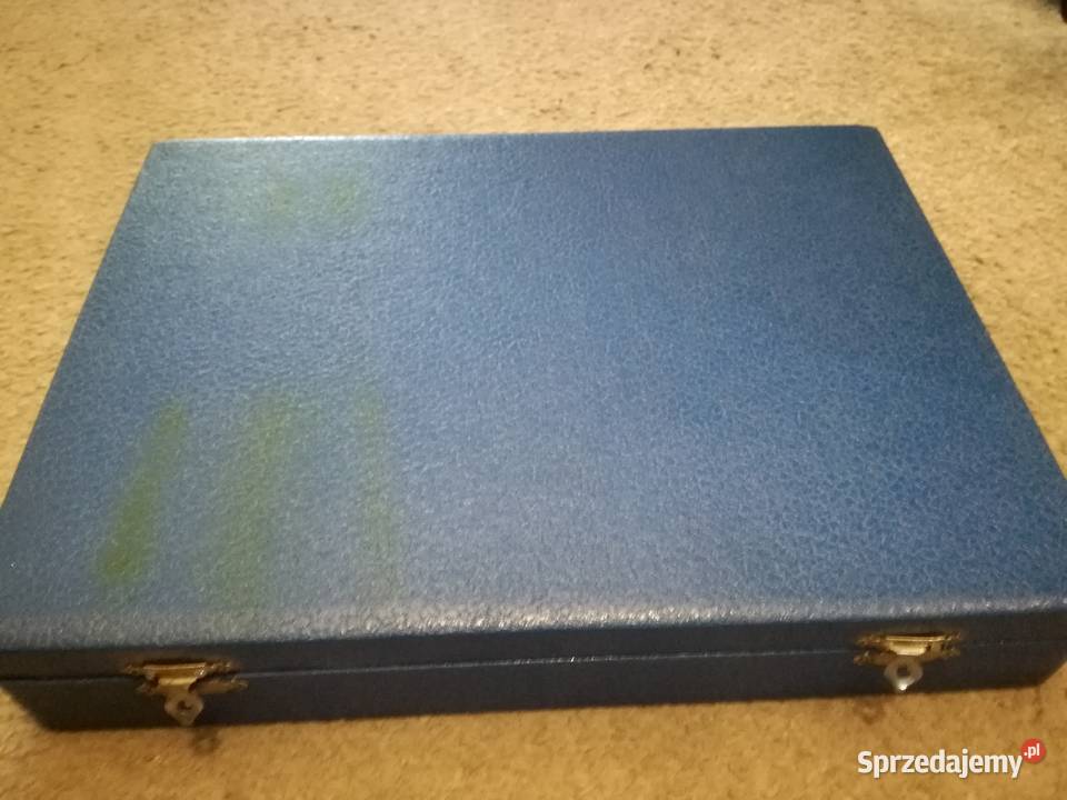 SREBRZONE ROSYJSKIE SZTUĆCE ZESTAW 6 ETUI Kraków