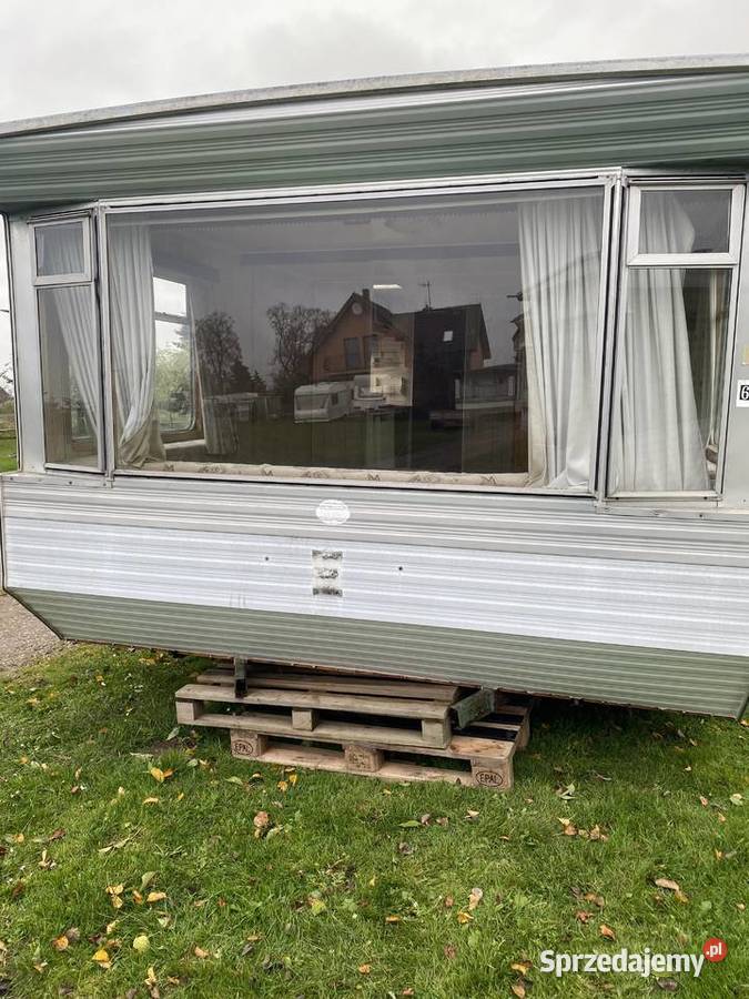 Domek holenderski angielski przyczepa kempingowa Niechorze