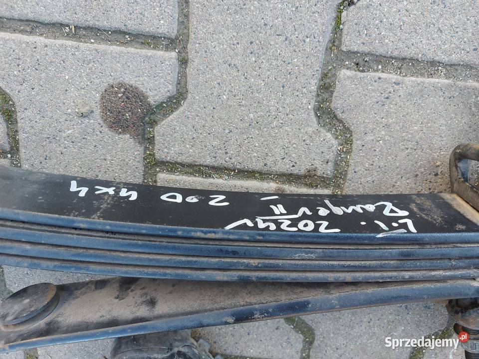 Ford Ranger VI 6 Resor zawieszenia tył lewy dolnośląskie