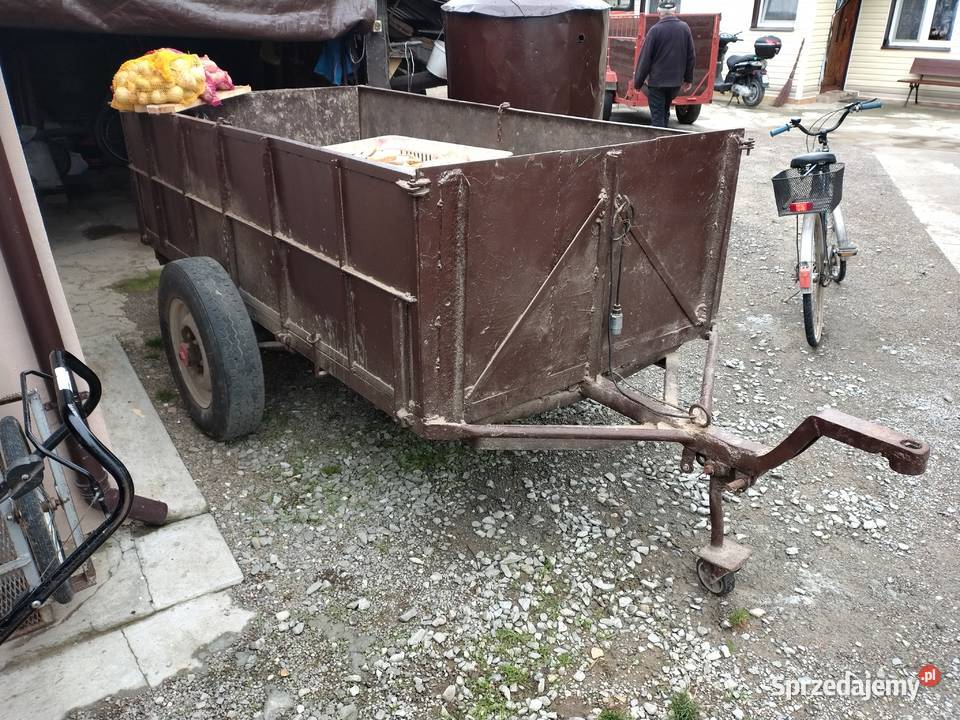 Dwukółka ciagnikowa nieuszkodzony Przyczepy rolnicze Świlcza