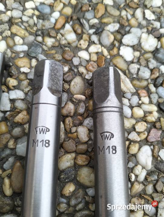 Gwintownik M18 Polski HSS FWP 18mm SW7M Ręczn pomorskie Starogard Gdański