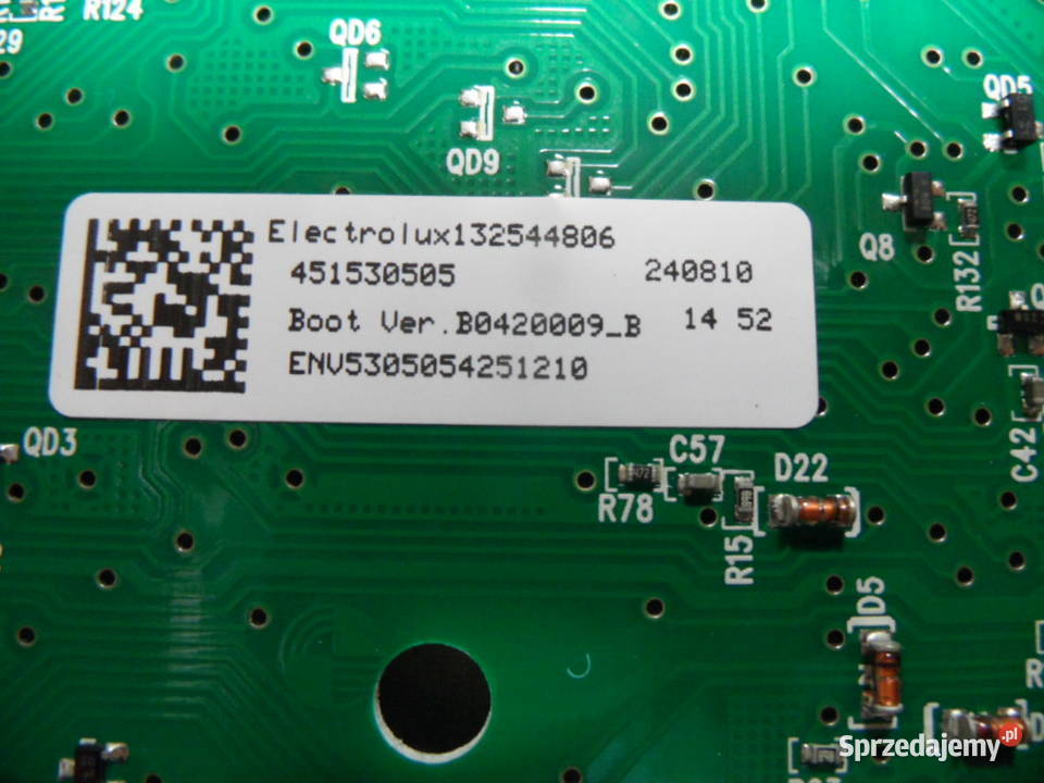programator pralki electrolux EWF127440W Radlin sprzedam