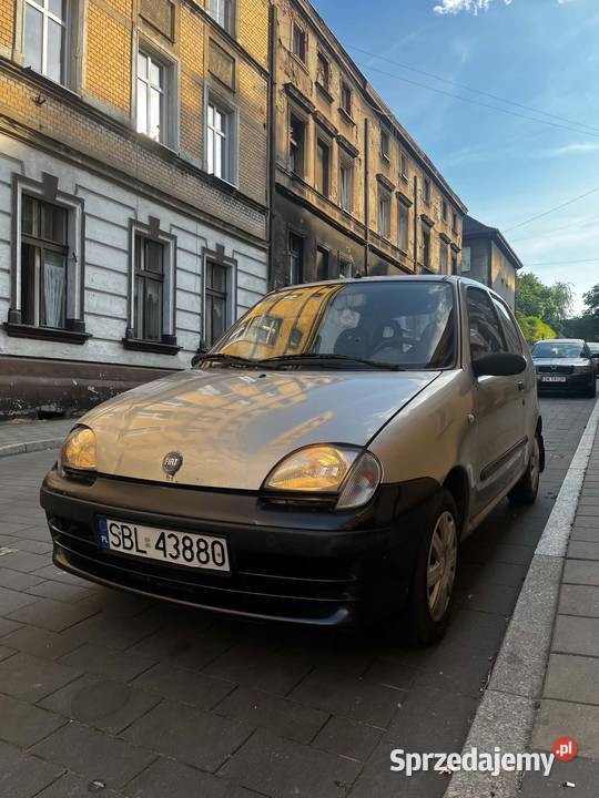 Fiat Seicento 11 zdrowy sprawny zamiana Rok produkcji 2003 Seicento Mysłowice