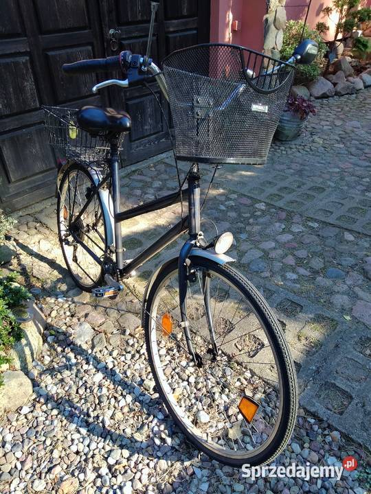 Rower damski z przerzutką zewnętrzną