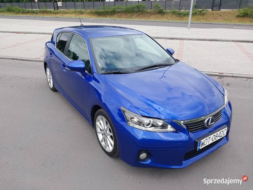 LEXUS CT200h LPG super stan niski przebieg Hatchback Karczew