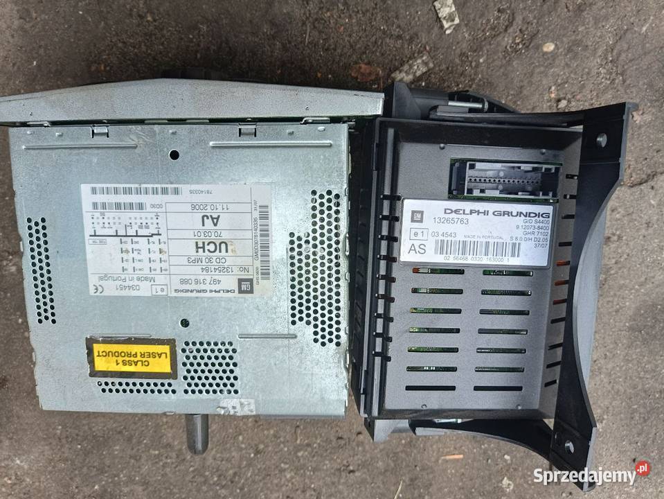 Radio CD30 Navi Opel Corsa D wyświetlacz GID WYL Warszawa