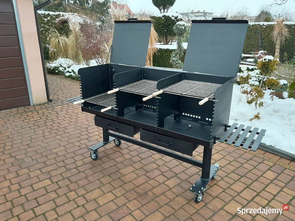 Gastronomiczny grill cateringowy blacha 5 mm Grillowanie Grillowanie Damasławek