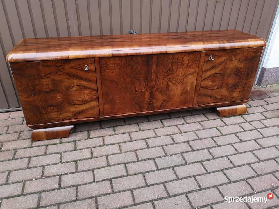 Komoda ARTDECO Orzech RTV Niska 181 Zgrabna Swarzędz sprzedam