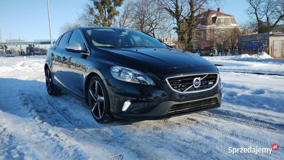 Volvo V40 D4 RDesigne 2014 20 światła przeciwmgielne Chełm sprzedam
