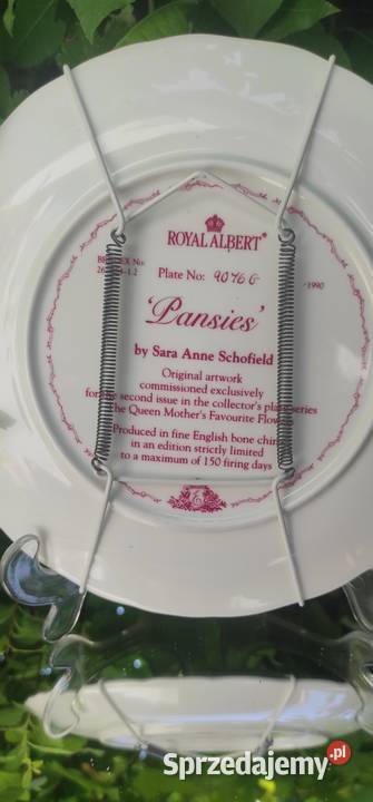Royal Albert Sara Anne Schofield Kwiaty z Pabianice sprzedam