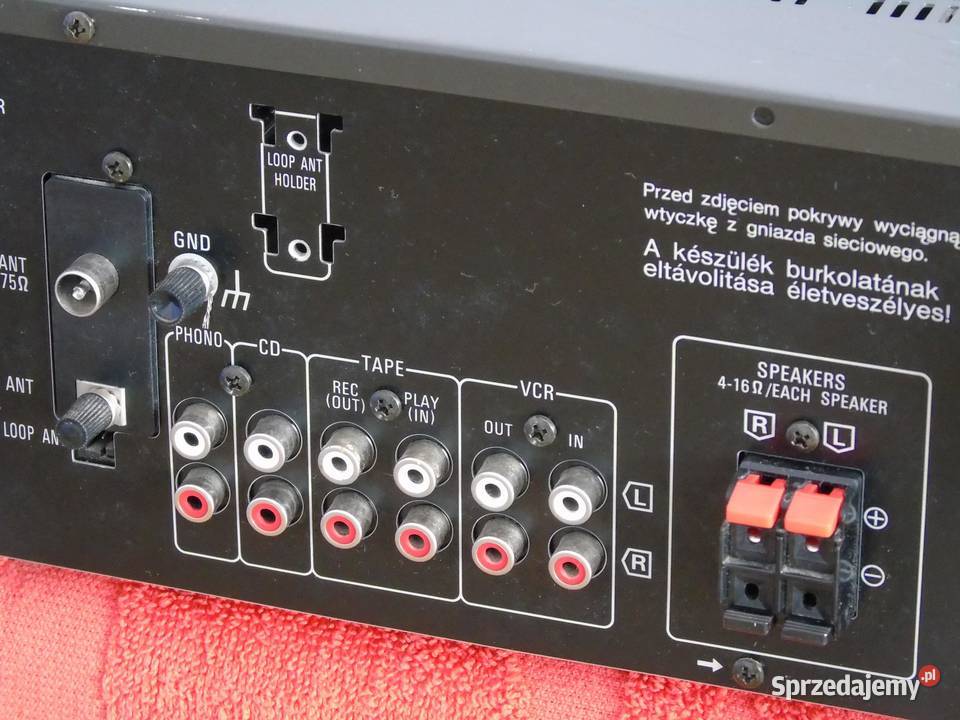 Wzmacniacz z radiem Technics SAEX140 mocny i podkarpackie Jasło sprzedam