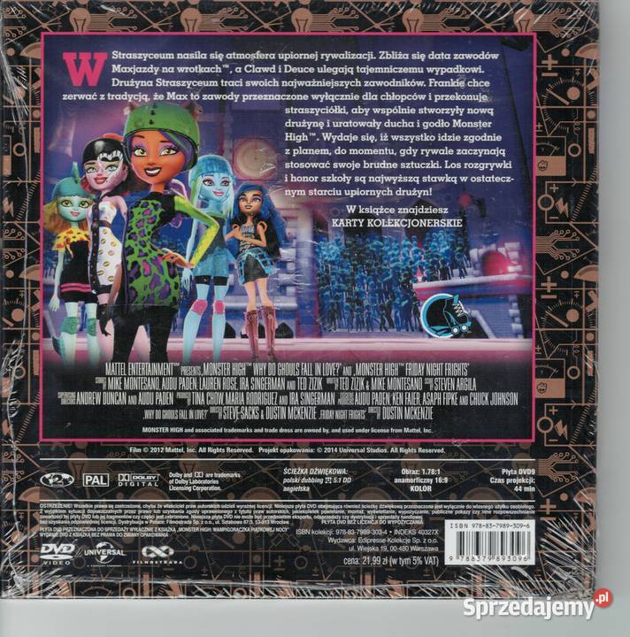 MONSTER HIGH Wampigorączka piątkowej nocy TOM 6 Warszawa