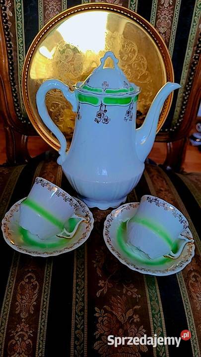 Porcelana filizanka sygnowana Oświęcim
