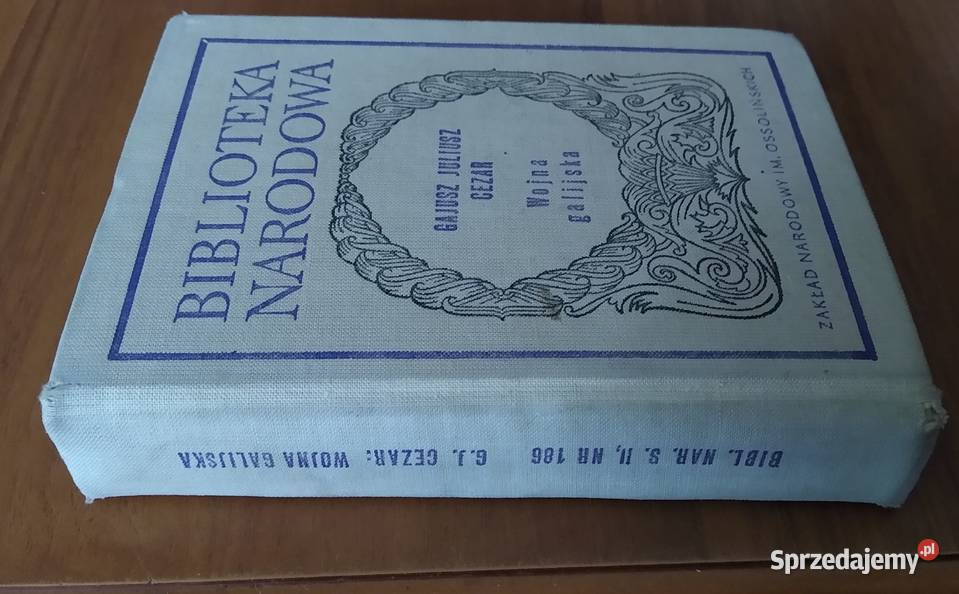 Wojna galijska Gajusz Juliusz Cezar Biblioteka Gdańsk sprzedam