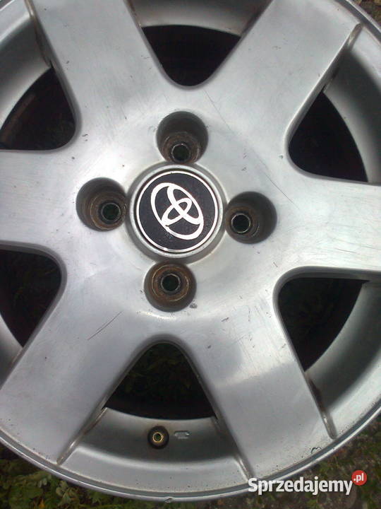 felgi aluminiowe 14 Toyota Yaris Corolla Średnica 14" podkarpackie Jarosław