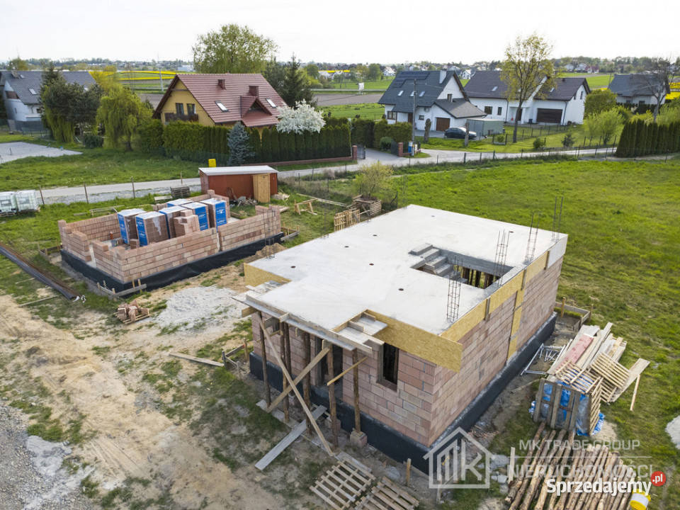 Nowy dom wolnostojący Kłaj pow 80m2 rekuperacja garaż sprzedam