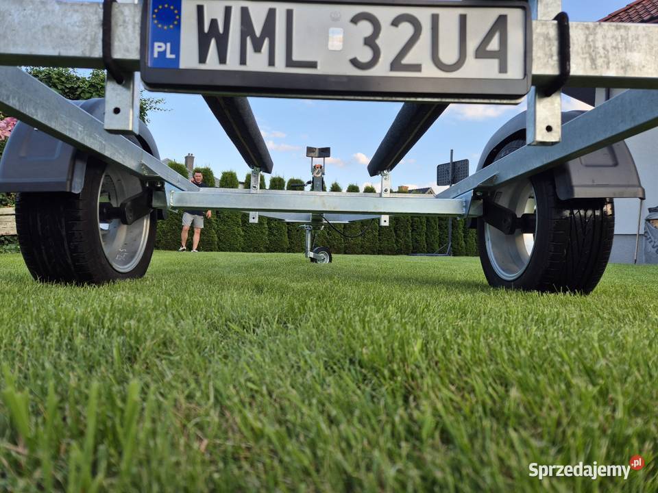 Przyczepka pod skuter wodny łódź Zarejestrowani