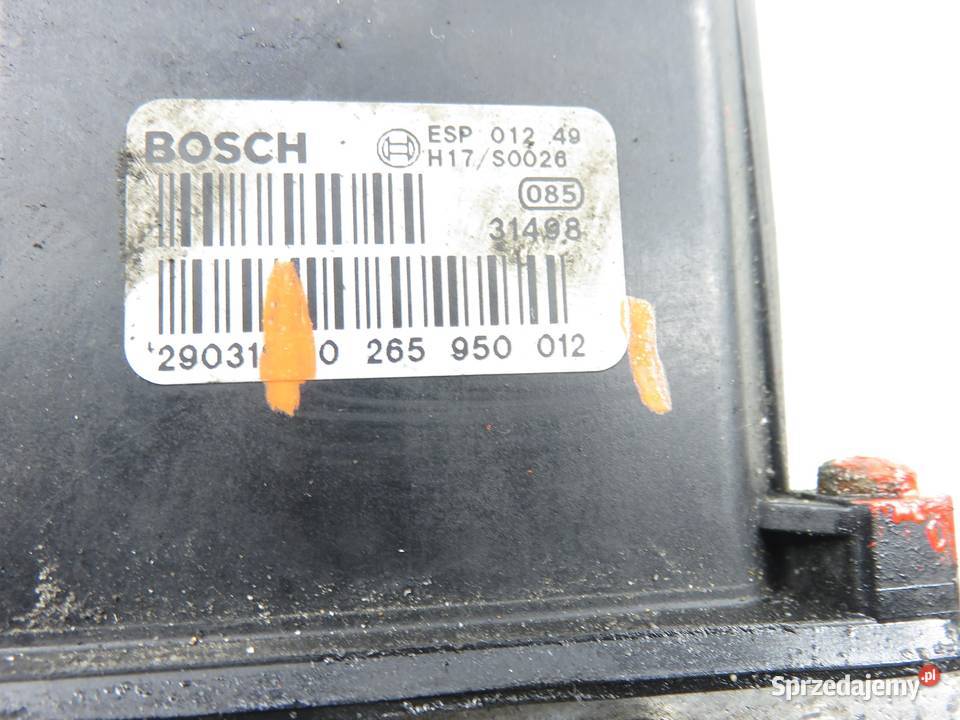 POMPA ABS AUDI A4 B6 0265950012 małopolskie