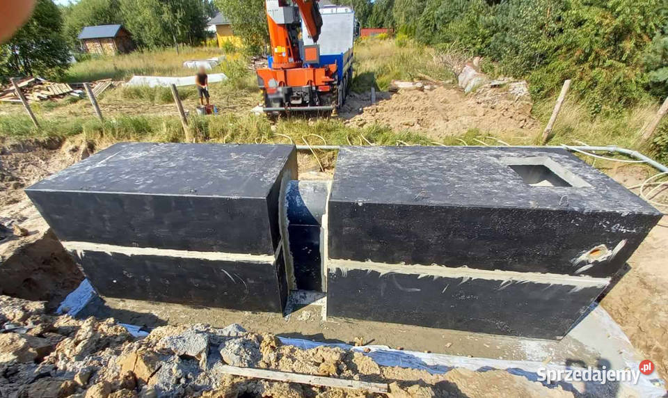 Szambo betonowe szamba zbiorniki na deszczówkę Kielce