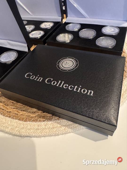 Monety 5 x 1oz 1555g czystego srebra na prezent mazowieckie