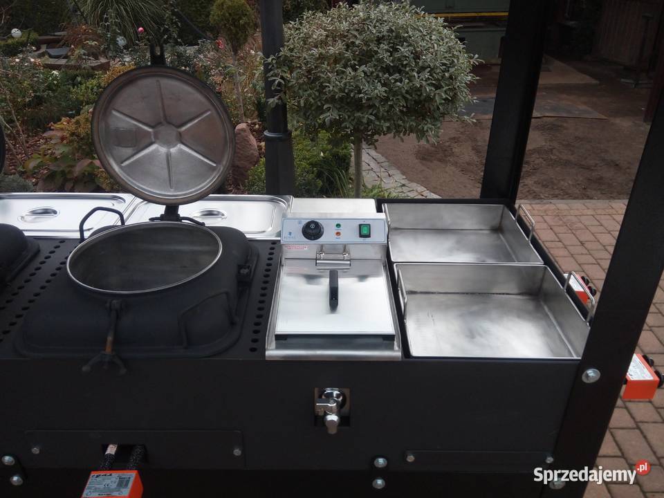 Gastronomiczny grill cateringowy gazowy węglowy wielkopolskie Damasławek