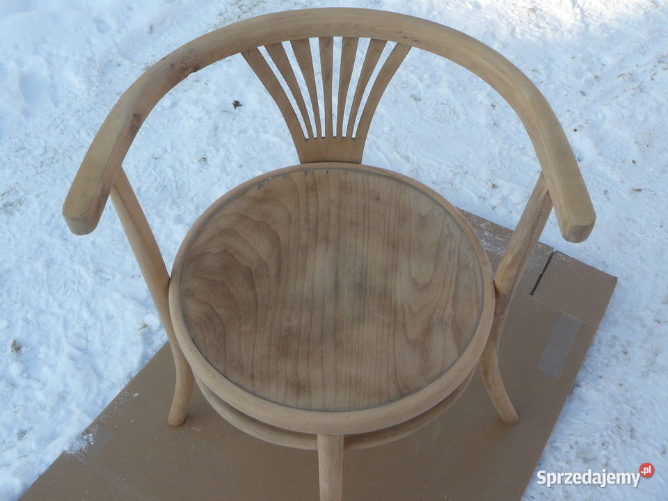 Stare krzesła gięte sygnowane małopolskie Nowy Sącz