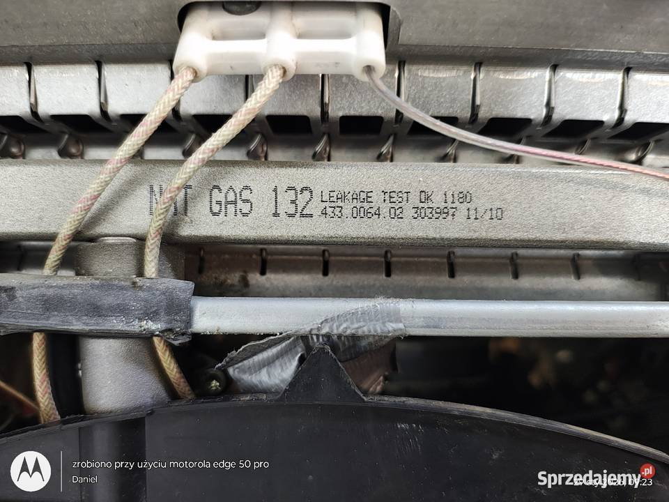 Piecyk gazowy Ariston 2 funkcyjny Instalacje gazowe Usługi Rzeszów