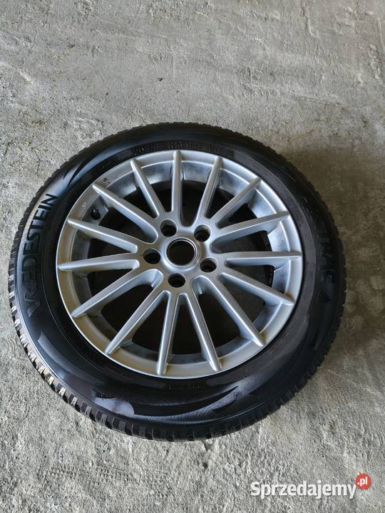 Felgi aluminiowe 16 5x110 z oponami zimowymi Dąbie