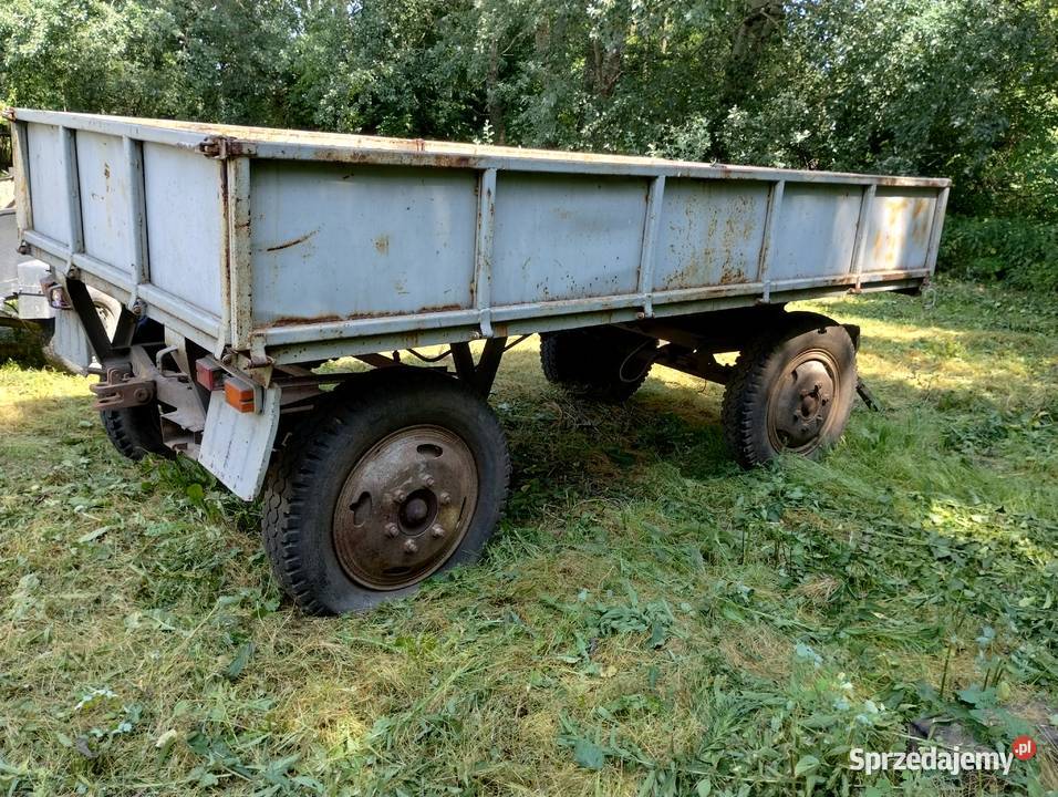 Przyczepa rolnicza 35 t sztywna zdrowa oryginał Jarosław