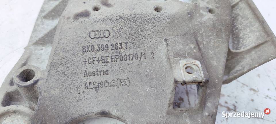 ŁAPA PODPORA SKRZYNI BIEGÓW AUDI A4 A5 osobowe śląskie Przystajń