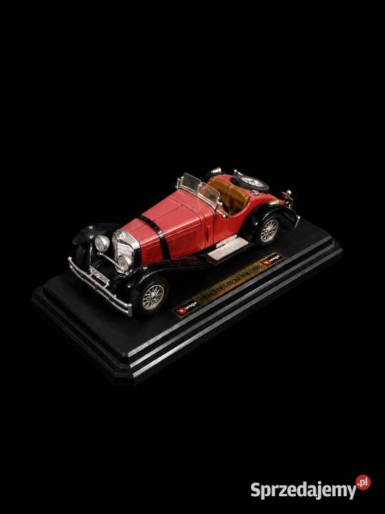 MercedesBenz SSK 1928 Bburago 124 Modelarstwo Poddębice