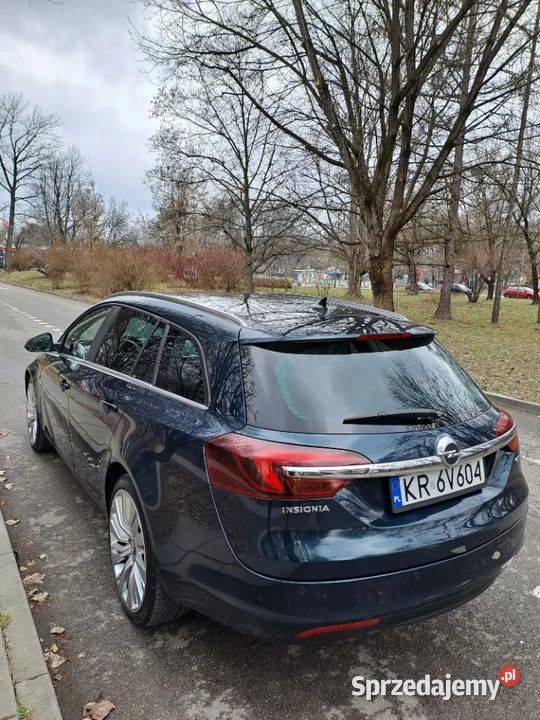 Opel Insignia FL 4x4 173 TOP wersja prywatnie Kraków