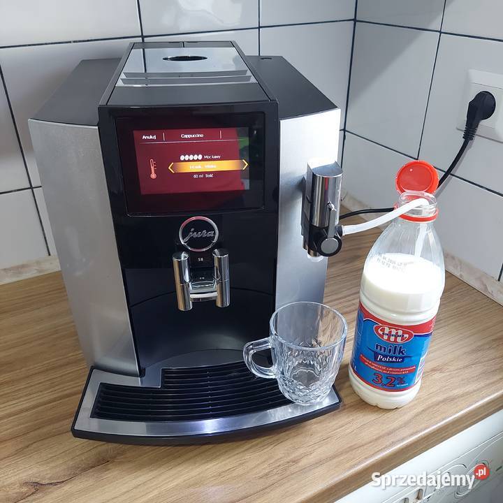 Ekspres do kawy Jura S8 EA Moonlight Silver z