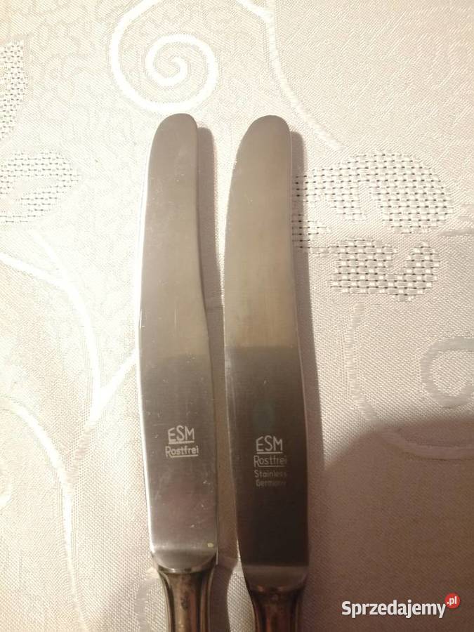 stare sztućce posrebrzane ESM Rostfrei