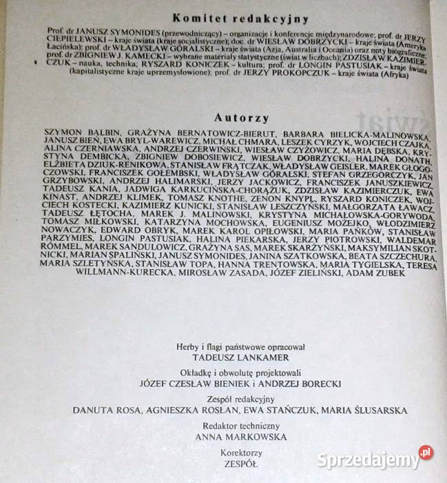 Encyklopedia świat w przekroju 198687 Janusz Pozostałe Chełm
