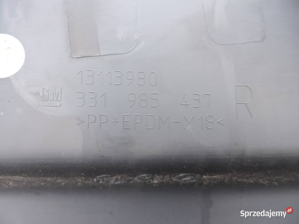 Listwa progowa Lewa Opel astra H osobowe Myszków