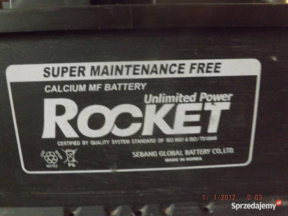 Sprzedam akumulator 12V68Ah w stanie Warszawa