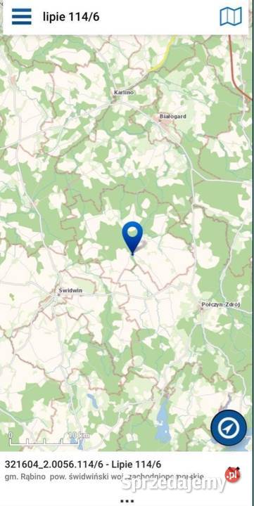 Działka z linią brzegową Możliwość zabudowy 8080m2