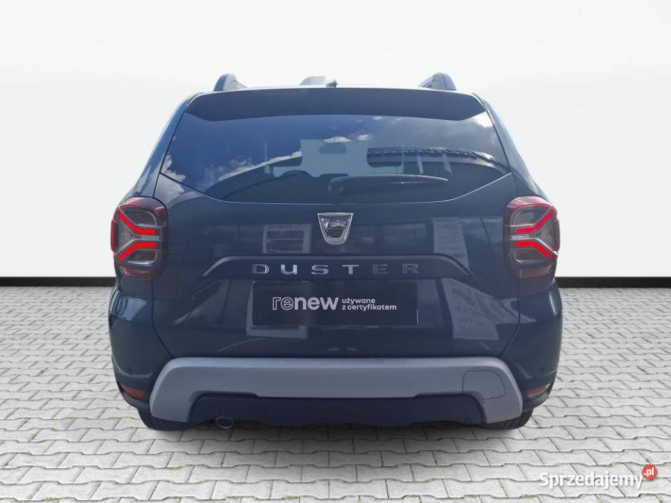 Dacia Duster 2022r Salon Bogata wersja Faktura nieuszkodzony mazowieckie Warszawa