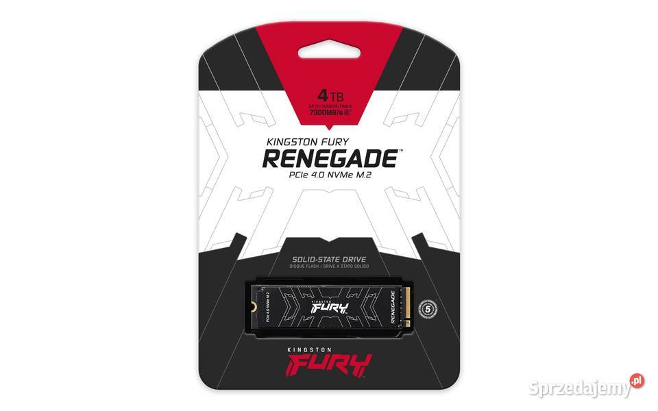 Dysk SSD Kingston Fury Renegade SFYRD4000GB 4TB Tarnów