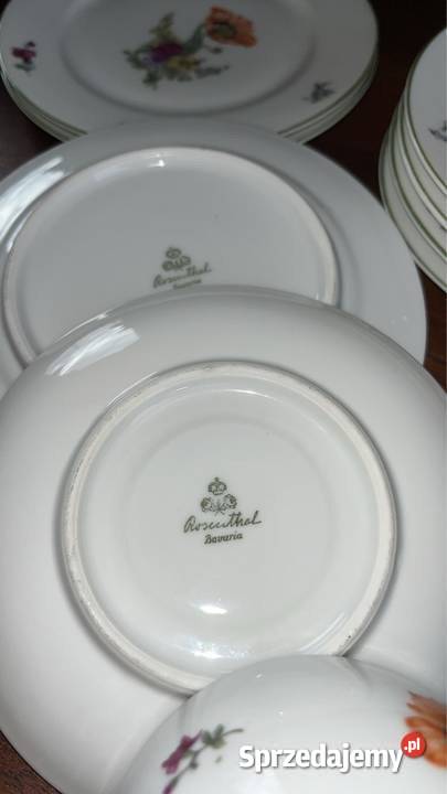 Filiżanka z talerzykiem Rosenthal Bavaria Syg Gdańsk