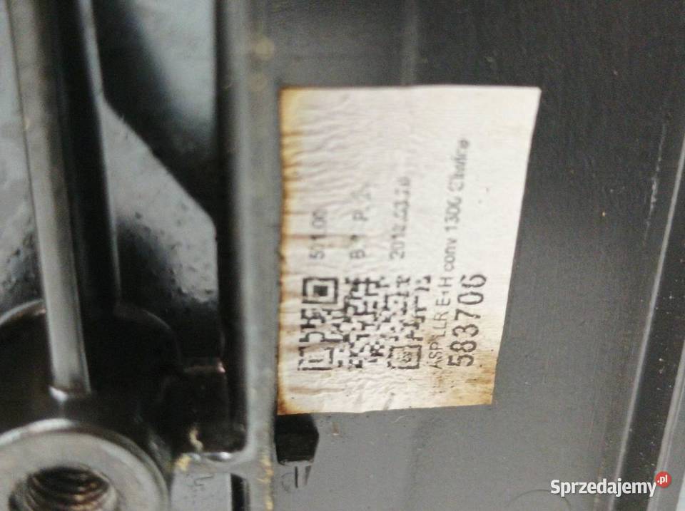 LUSTERKO PRAWE 5PIN EUROPA 021094 Opel Astra IV Lusterka zewnętrzne
