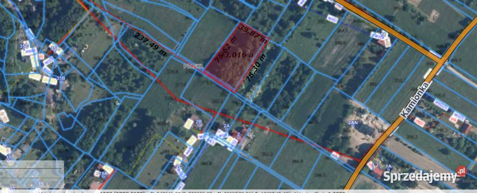 Chrzanów Płaza KamionkiRole działka na sprzedaż