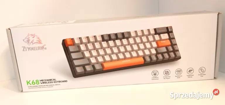 KLAWIATURA MECHANICZNA ZIYOULANG K68 Myszyniec