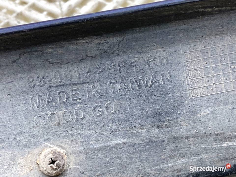 LISTWA PROGOWA PRAWY MPERFORMANCE BMW F30 osobowe podkarpackie